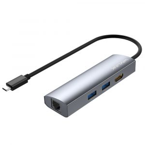 HUB Multipuertos USB-C a USB3.0, Ethernet y HDMI 4K Wavlink