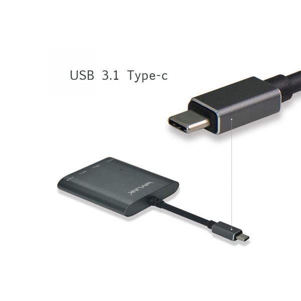 Hub USB Multipuerto USB-C Wavlink